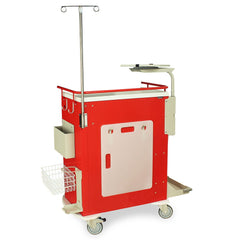 M-Series Tall Emergency Crash Cart with MD30-EMG3 Super Stat Package