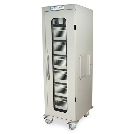 Single Column Medical Storage Cart