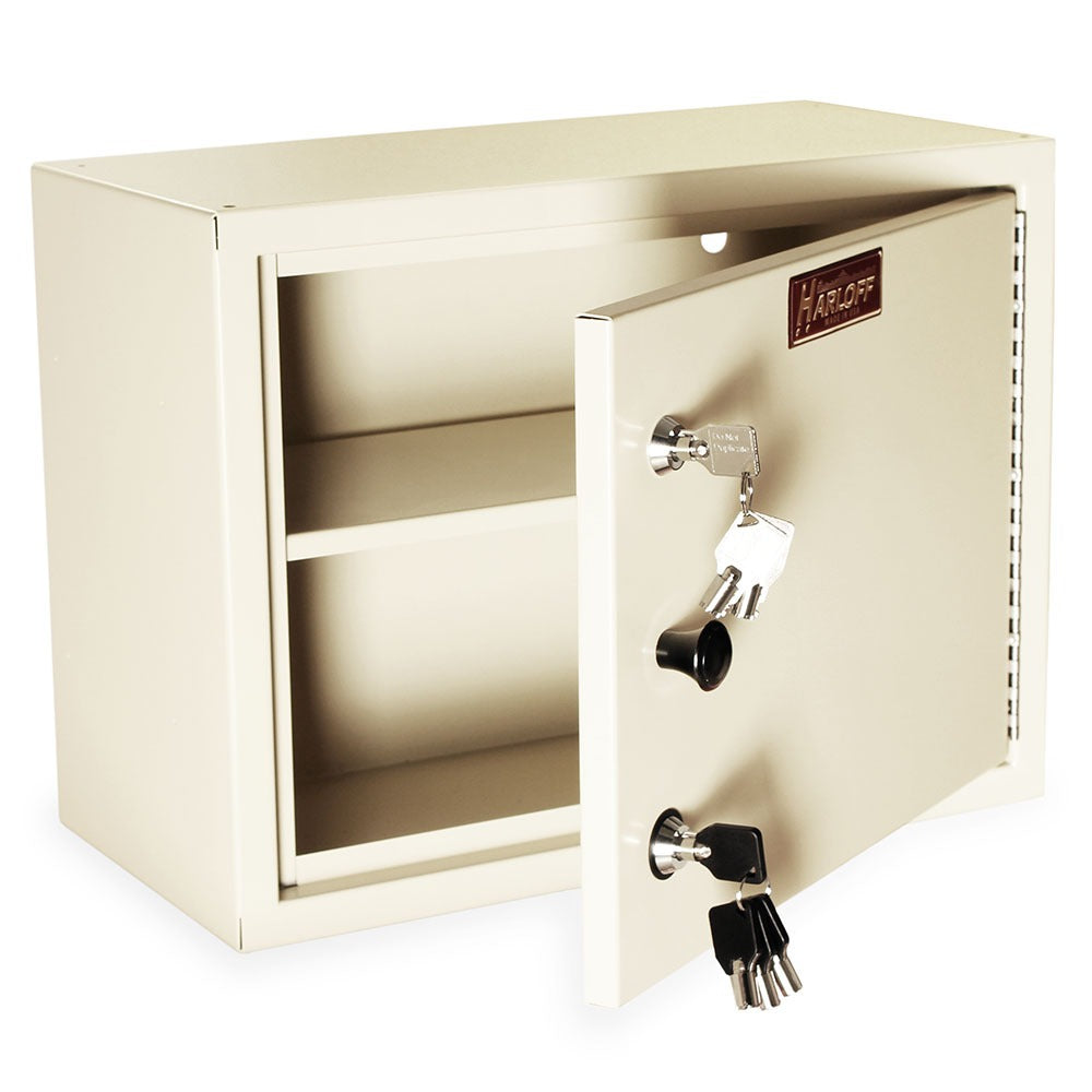 Small Narcotics Cabinet, Double Locking Outer Door