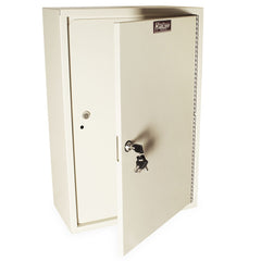 Thin Profile Narcotics Cabinet, Locking Outer Door, Locking Inner Door