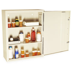 Large Narcotics Cabinet, Double Locking Outer Door