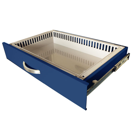 T-Series Medical Cart with Replaceable Drawer Trays, Tall Height, Standard Width, Six Drawers, E-Lock