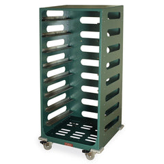 Scope Tray Holding Cart with Eight Scope Tray Capacity
